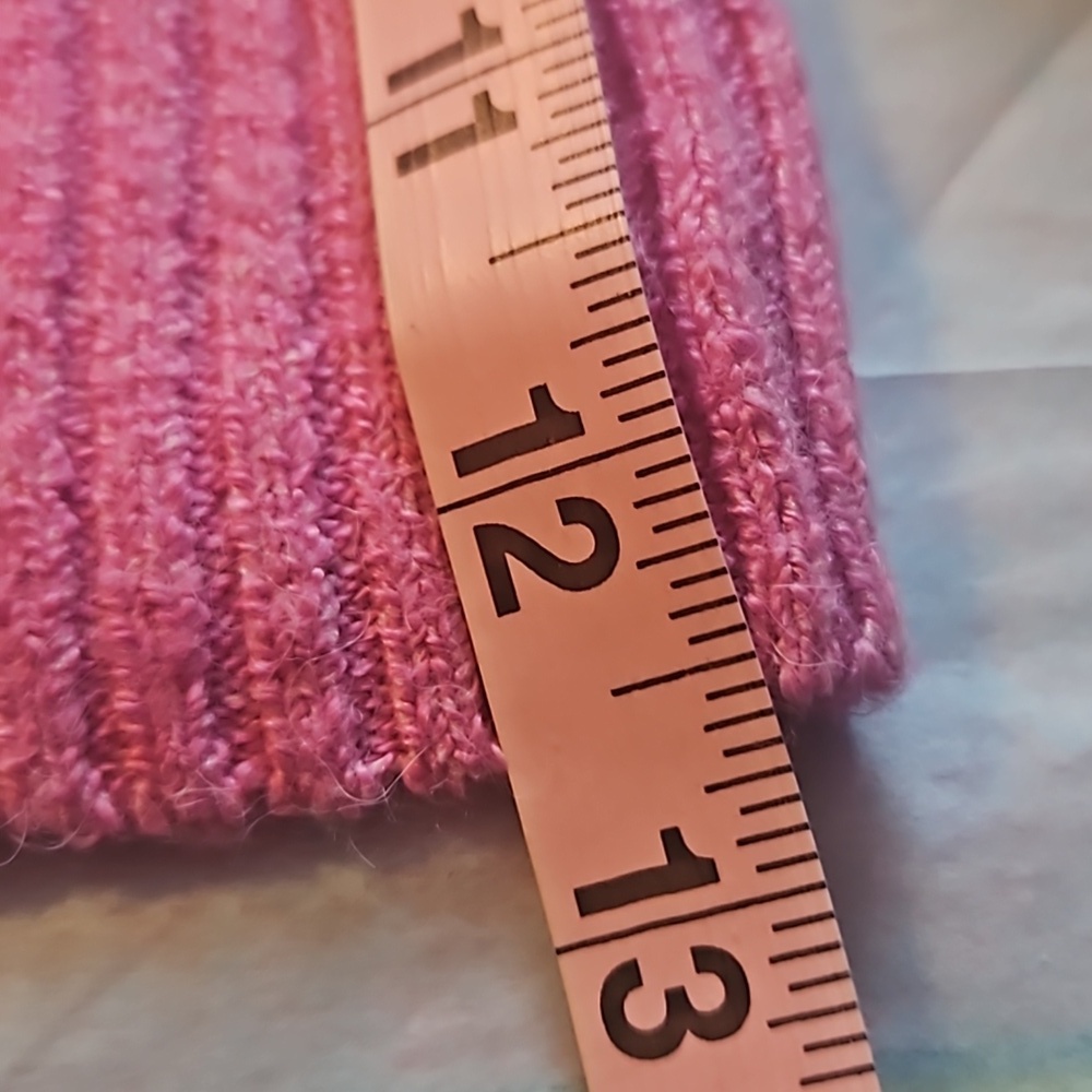Pink Rose Women's Ribbed Knit Sweater - Pink - Picture 9 of 9